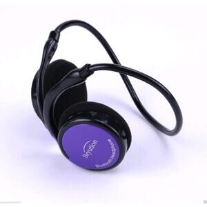Beyution Sports Stereo Headphones Hi-Fi Sport Bluetooth headset Purple New